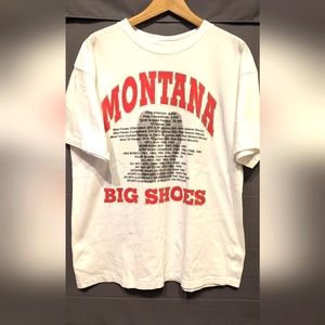 Vintage Joe Montana 'Big Shoes' T-shirt